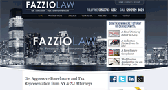 Desktop Screenshot of fazziolaw.com